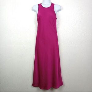 NWT House Of Harlow 1960 Dresses X Revolve Pink Satin Slip Midi